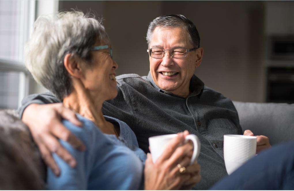 Happy retired couple Happy retired couple