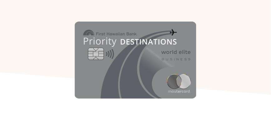 Priority Destinations World Elite Mastercard