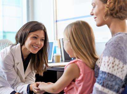 placeholder Family at a doctor's office